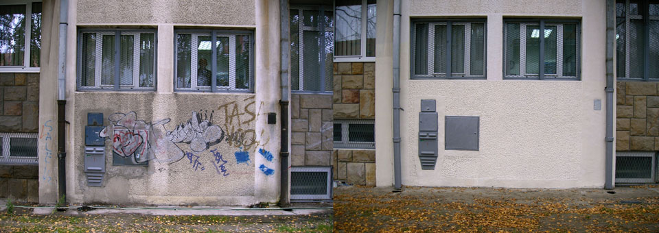 PIOZ Direkcija - Novi Sad, ienje i zatita kamena peara i fasade teranove
